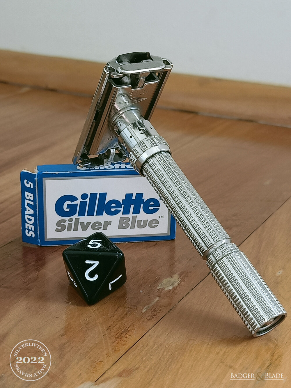 1964 Gillette Slim (7) - Gillette Silver Blue (5)