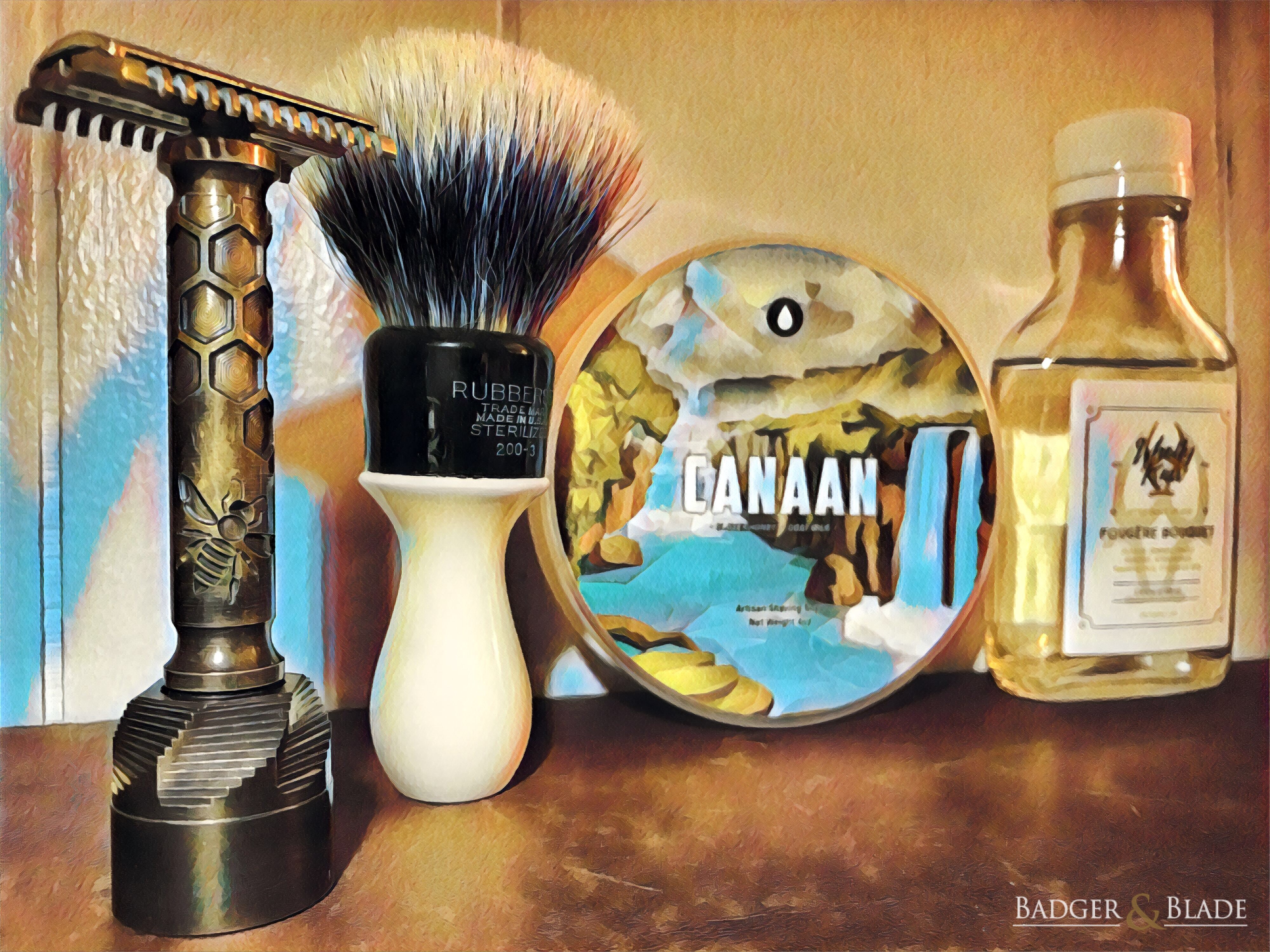 Charcoal Stinger handle + Gillette OC head