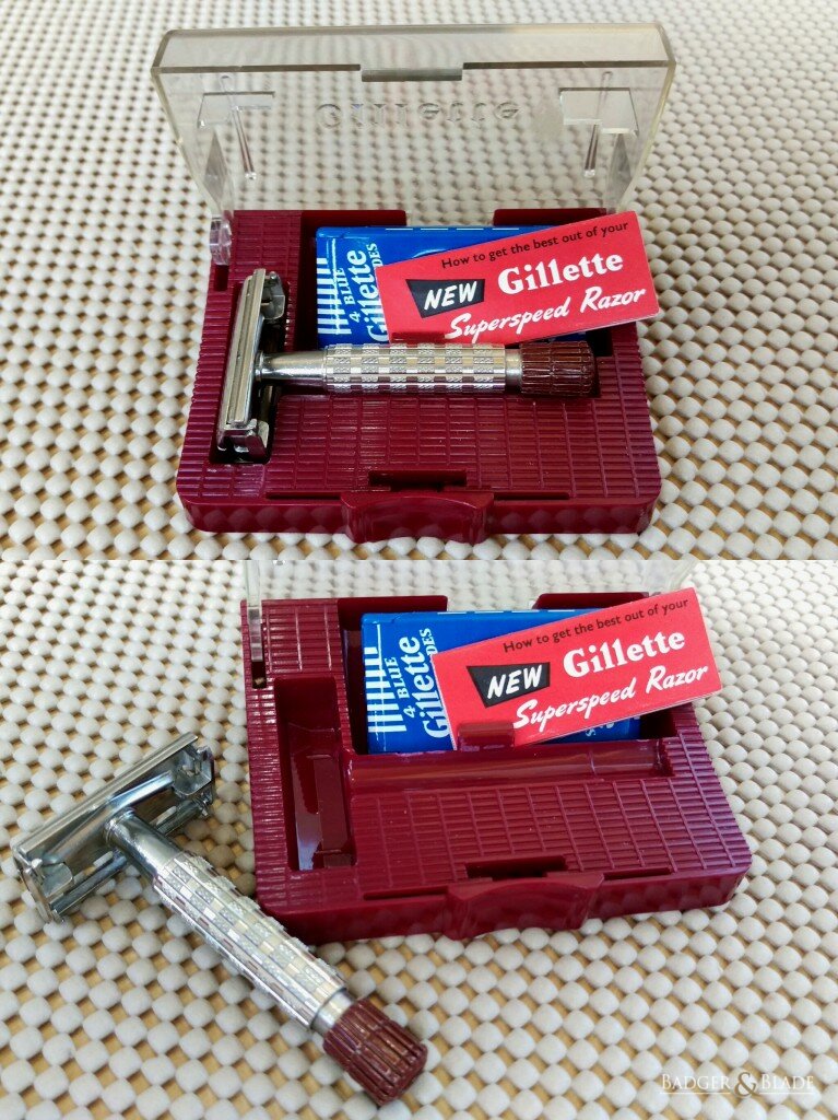 Gillette English Red Flare Tip Rocket Super Speed