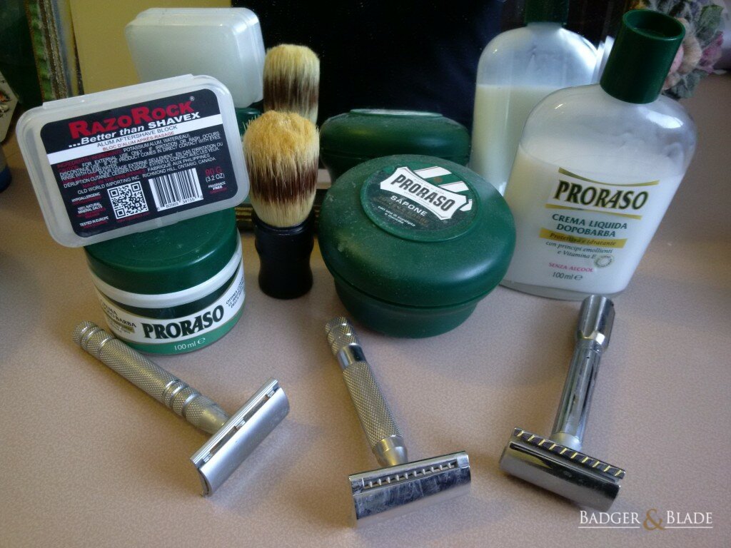 My shaving kit