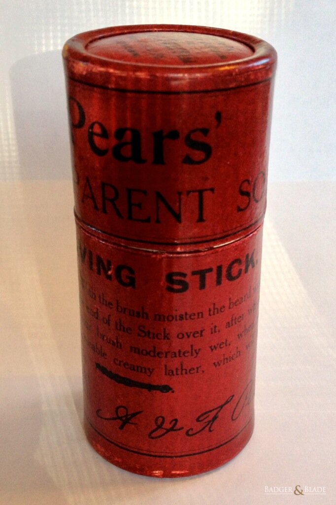 Pears Transparent Soap Shaving Stick - front