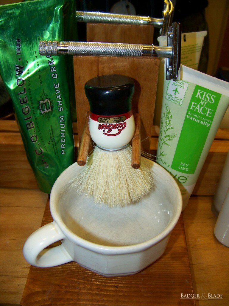 Shave den and collection